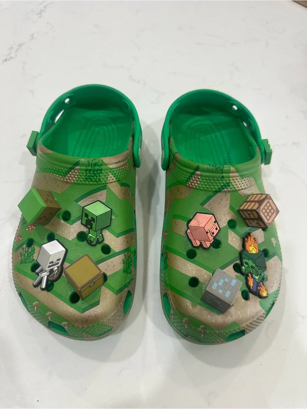 Men’s Minecraft Crocs Shoes
